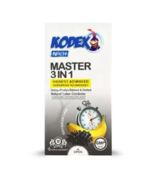 کاندوم تاخیری 3 در 1 مستر کدکس | Kodex Master 3 in 1