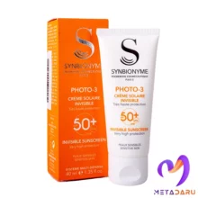 کرم ضد آفتاب بی رنگ SPF+50 سین بیونیم | Synbionyme SUNSCREEN SPF+50