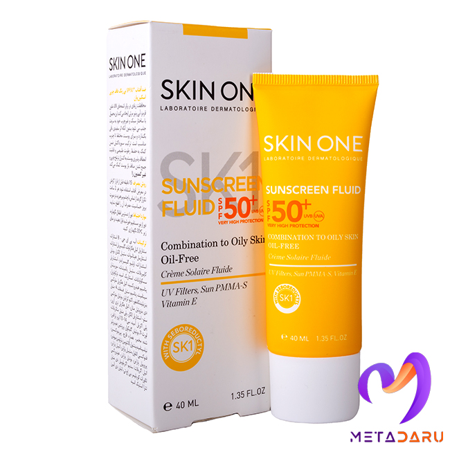 کرم ضدآفتاب بی رنگ فاقد چربی SPF+50 اسکین وان | Skin One Sunscreen SPF+50