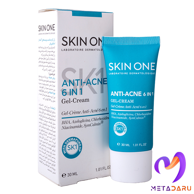 ژل کرم ضد جوش 6*1 اسکین وان | Skin One Anti-Acne 6 in 1