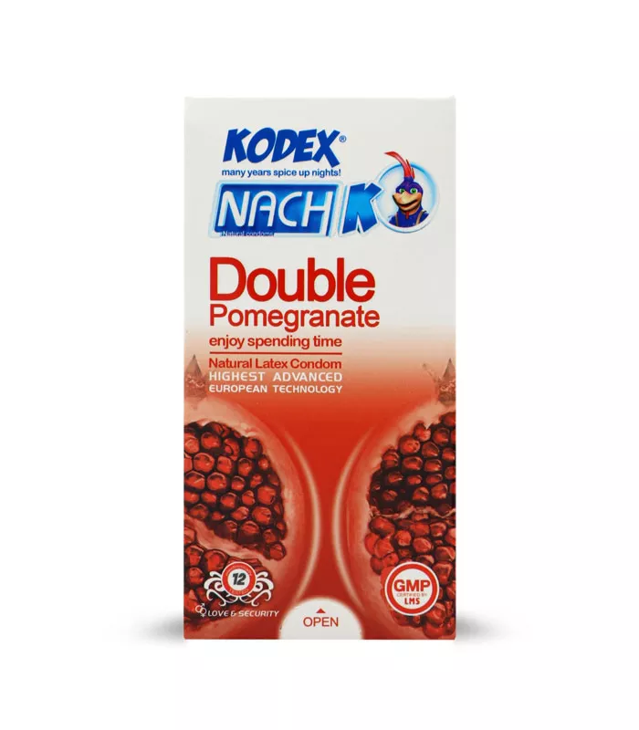 کاندوم تنگ کننده انار دابل کدکس | Kodex Double Pomegranate