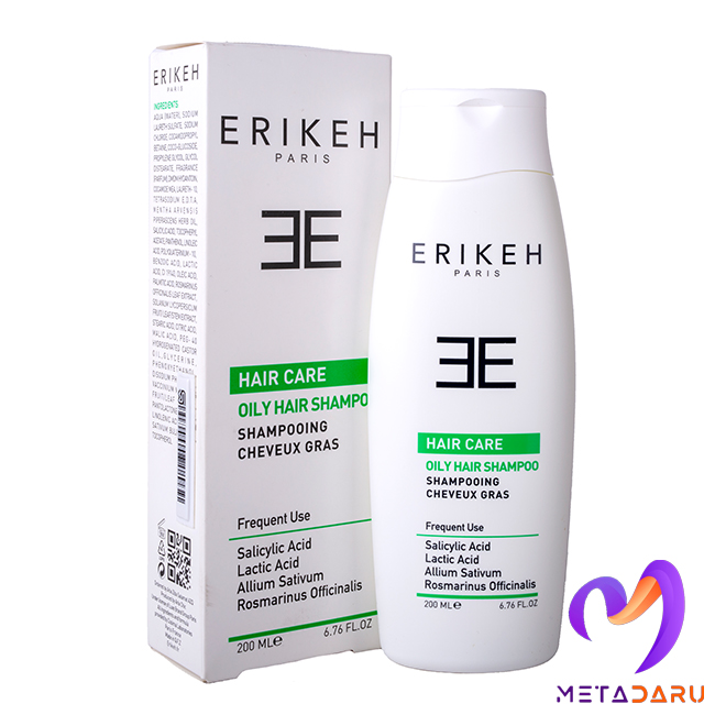 شامپو موی سر چرب اریکه | Erikeh Oily Hair Shampoo