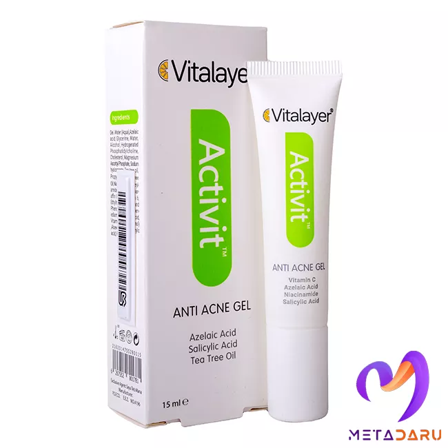 ژل ضد جوش اکتی ویت ویتالیر | Vitalayer Activit Anti-Acne Gel