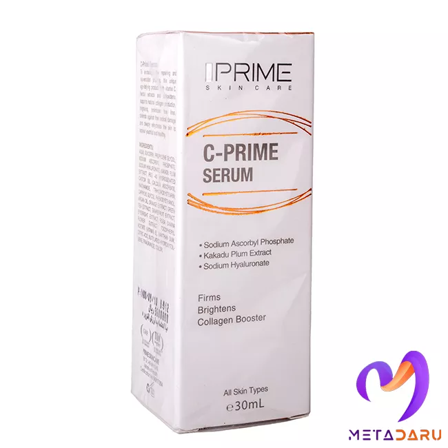 سرم ویتامین سی(روشن و سفت کننده صورت و گردن) پریم | Prime C-Prime Serum