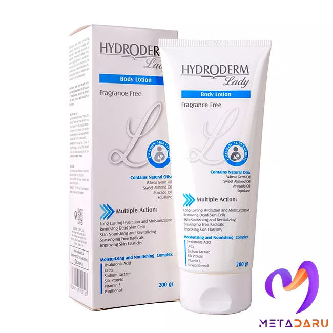 لوسیون مرطوب کننده بدن بر پایه کمپلکس بانوان هیدرودرم | Hydroderm Body Lotion