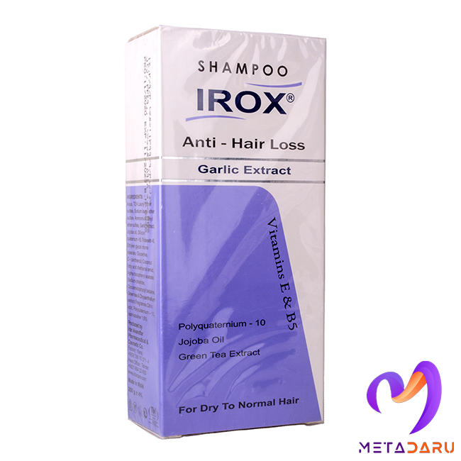 شامپو ضدریزش مو عصاره سیر ایروکس | Irox Anti-Hair Loss Shampoo