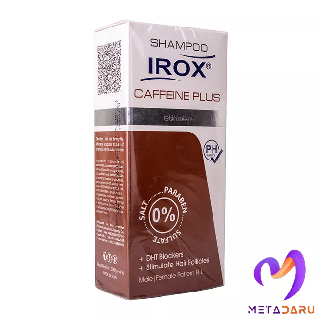 شامپو کافئین پلاس(محرک رشد مو) ایروکس | Irox Coffene Plus Shampoo