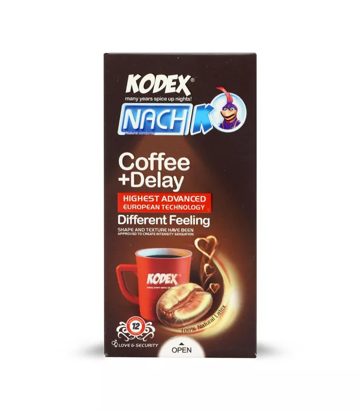 کاندوم تاخیری کافیین کدکس | Kodex Coffee+Delay