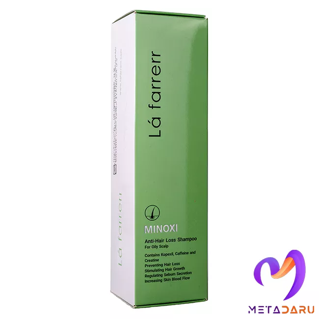 شامپو موهای چرب و کدر ماینوکسی لافارر | La Farrerr Minoxi Anti-Hair Loss Shampoo