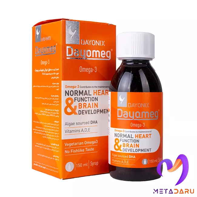 محلول خوراکی امگا 3 دیومگ دایونیکس | Dayonix Omega-3 Syrup