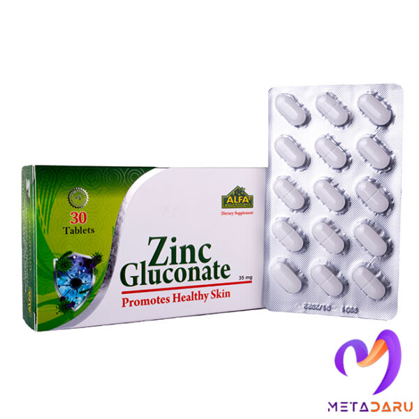 ZINK GLUCONATE 35 MG ALFA