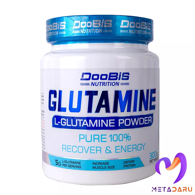 پودر ال گلوتامین پیور ۱۰۰٪ دوبیس | Doobis L-Glutamine Pure 100%