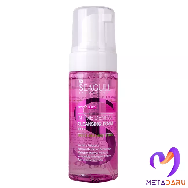 فوم بهداشتی بانوان Ph=4.2 سی گل | Seagull Cleansing Gel Ph=4.2