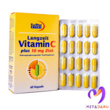 VITAMIN C PLUS ZINK 10MG - LANGZEIT ( EURHO VITAL )