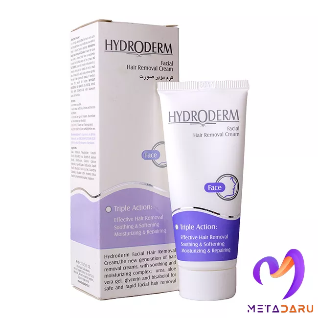 کرم موبر صورت هیدرودرم | Hydroderm Facial Hair Removal Cream