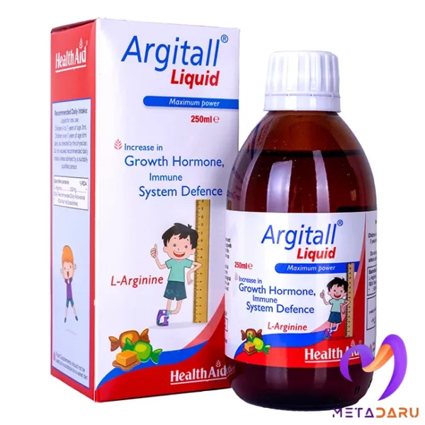 ARGITALL LIQUID 250ML - L-ARGININE 500MG ( HEALTH AID )