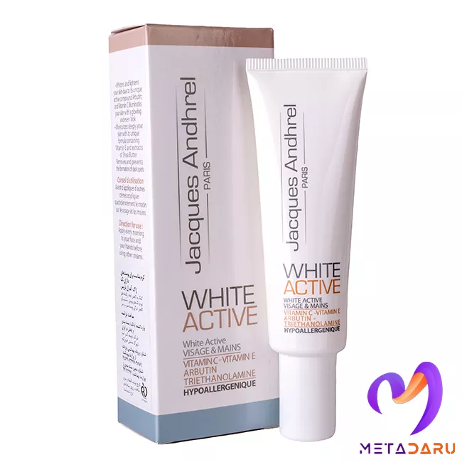 کرم ضدلک وایت اکتیو ژاک آندرل پاریس | Jacques Andhrel Paris White Active