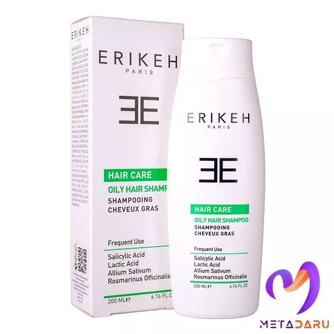 شامپو موهای چرب اریکه | Erikeh Oily Hair Shampoo