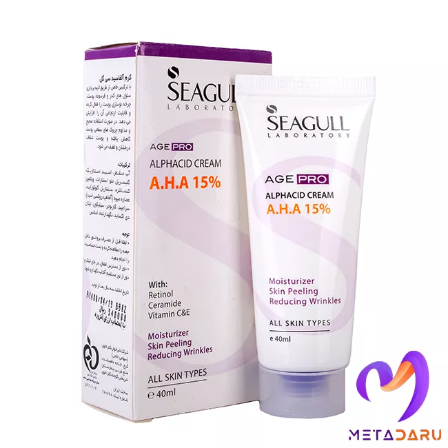 کرم آلفاسید AHA 15% سی گل | Seagill Alphacid 15%