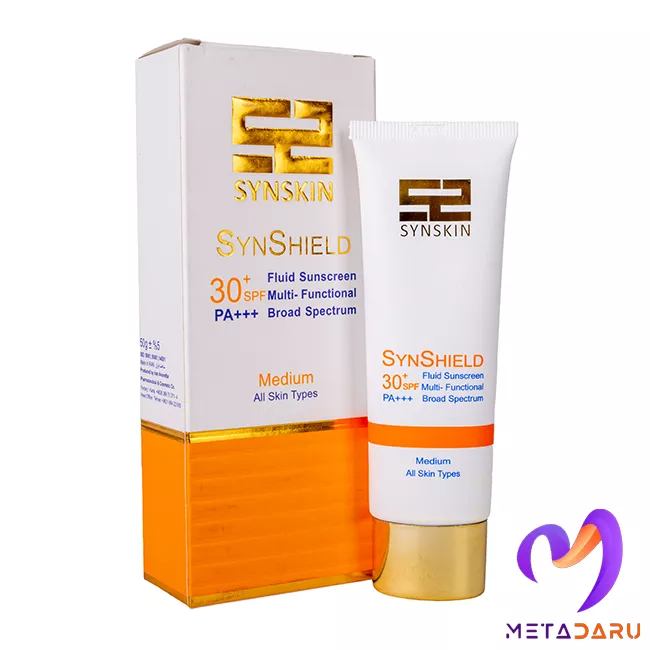 کرم ضدآفتاب SPF+30 مدیوم ساین شیلد ساین اسکین | Synskin Sunscreen SPF+30