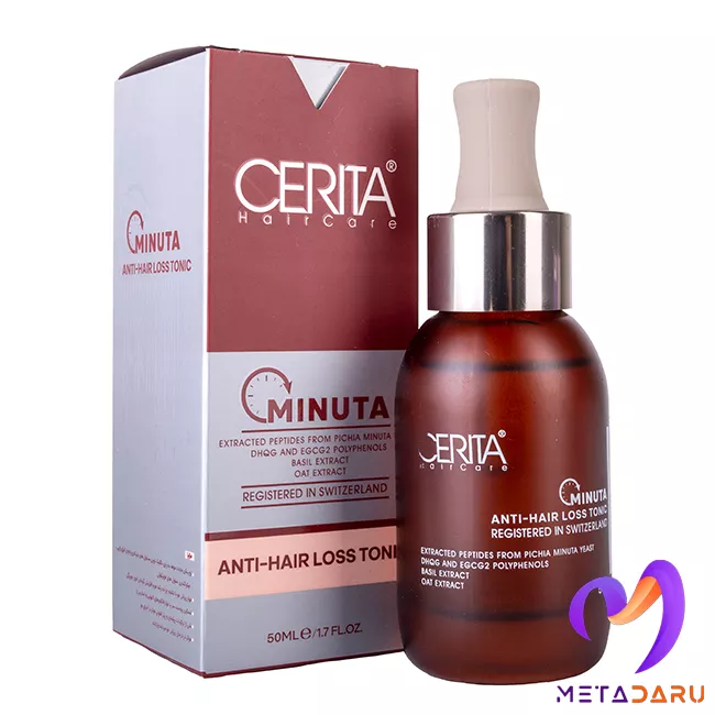 تونیک ضدریزش مو مینوتا سریتا | Cerita Minuta Anti Hair Loss Tonic