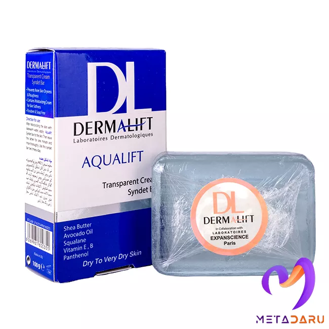 پن کرمدار شفاف غیرصابونی مرطوب کننده پوست آکوالیفت درمالیفت | Dermalift Aqualift