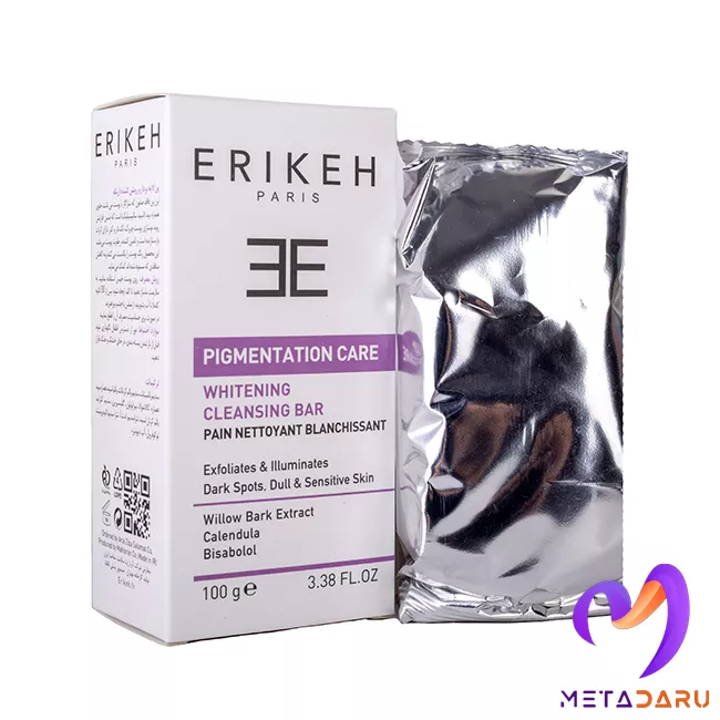 پن لایه بردار و روشن کننده اریکه | Erikeh Whitening Cleansing Bar