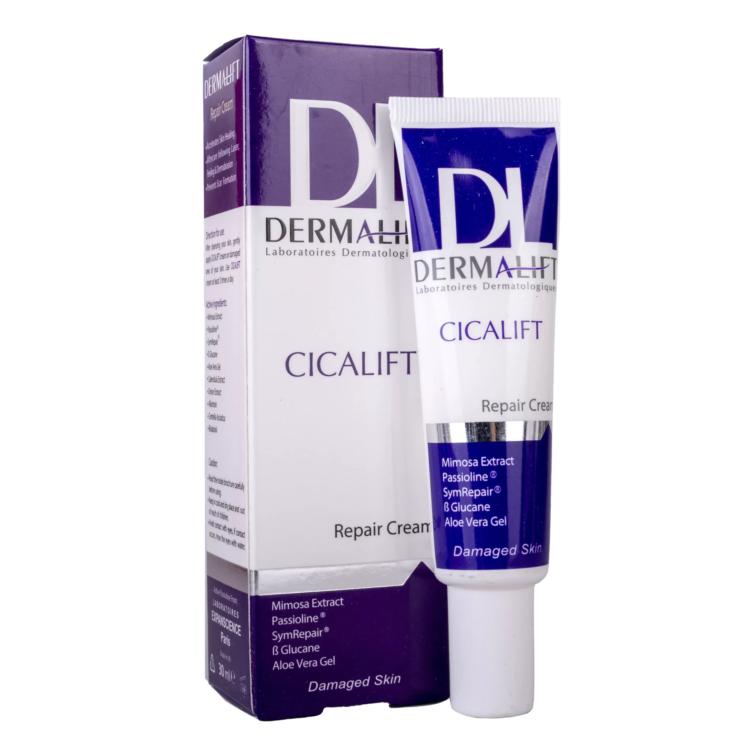 کرم پوست های آسیب دیده درمالیفت | Dermalift CICALIFT