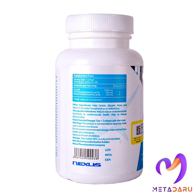 OMEGA 3 1000MG SOFT GEL ( NEXTYLE )