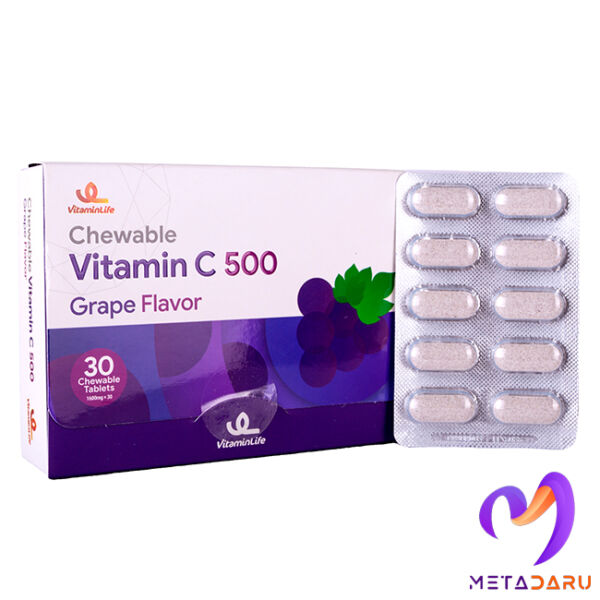 VITAMIN C 500 CHEWABLE TAB (VITAMIN HOUSE - VITAMIN LIFE)