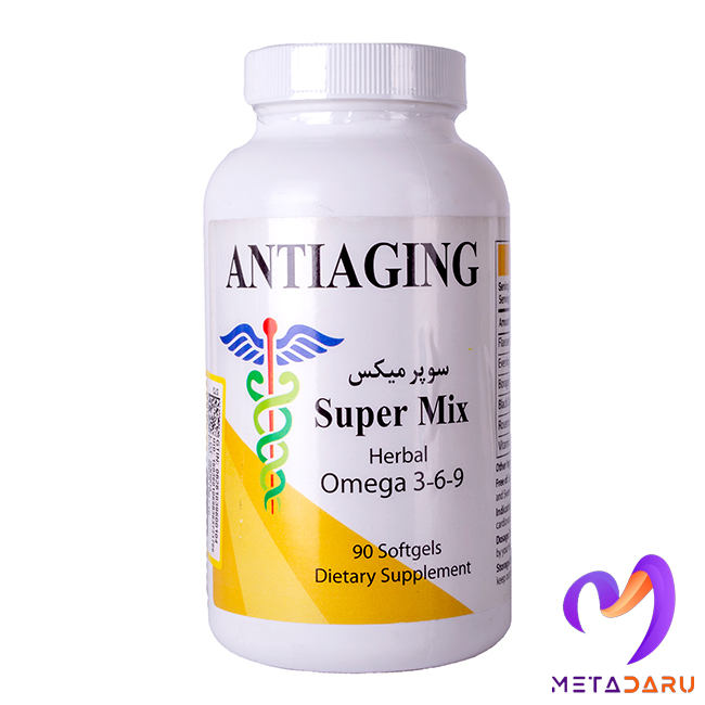 SUPER MIX HERBAL OMEGA 3-6-9 SOFT GEL ( ANTI AGING )