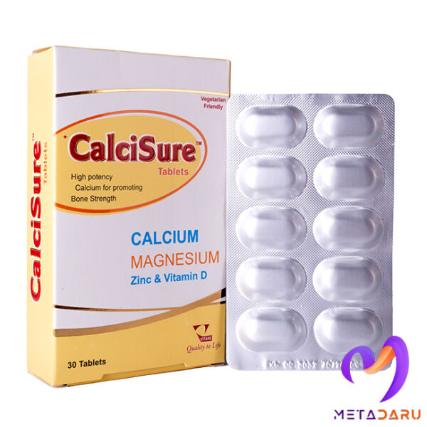 CALCISURE TAB - CALCIUM/MAGNESIUM/ZINC/VIT D (QUALITY TO LIFE)