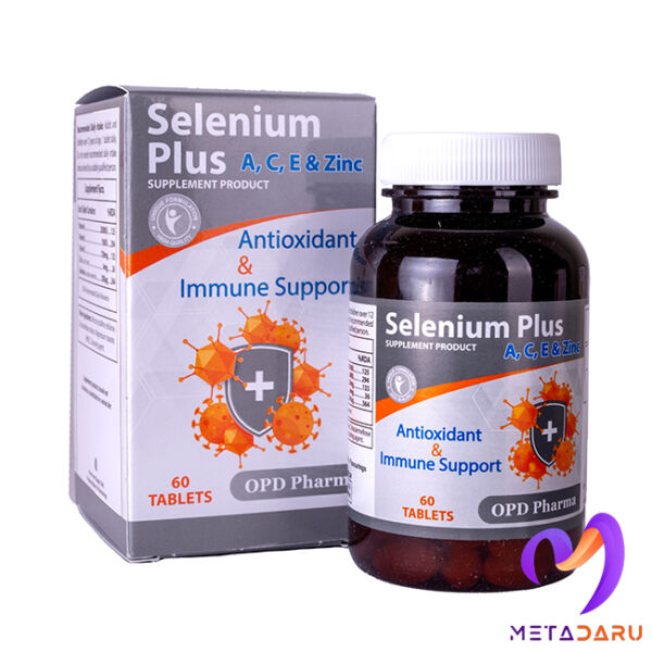 SELENIUM PLUS A,C,E & ZINC - ANTIOXIDANT & IMMUNE SUPPORT TAB ( OPD PHARMA)