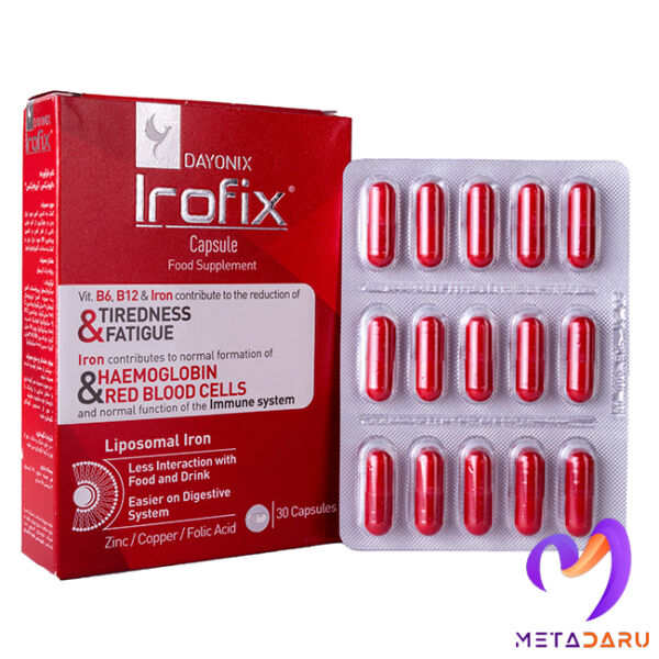 IROFIX - VITAMIN B6, B12 & IRON CAP (PHOENIX)