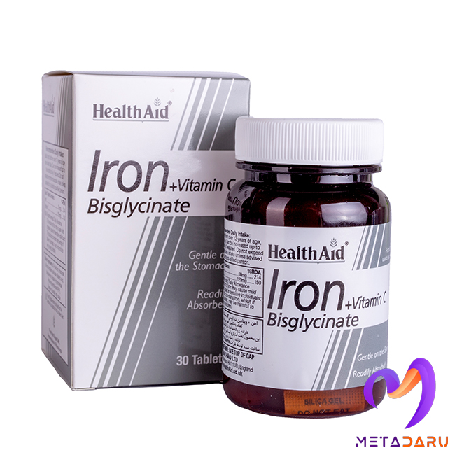 آیرون بیس گلیسینات IRON BISGLYCINATE TAB ( HEALTH AID )