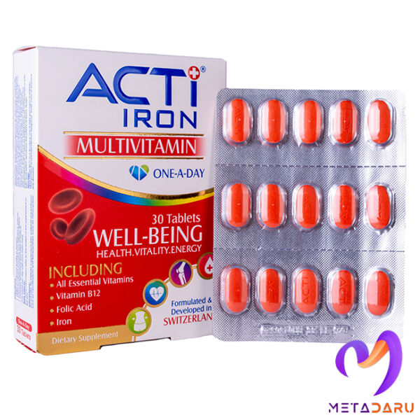 ACTI IRON - MULTIVITAMIN TAB