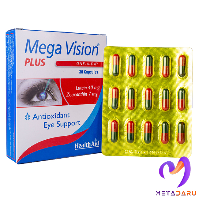 مگاویژن پلاس MEGA VISION PLUS CAP – HEALTHY EYES ( HEALTH AID )