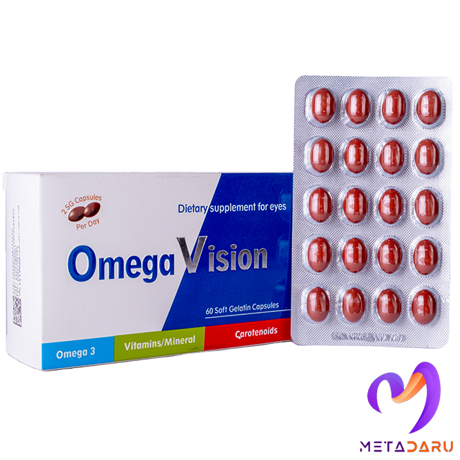 OMEGA VISION SOFT GEL CAP FOR EYES