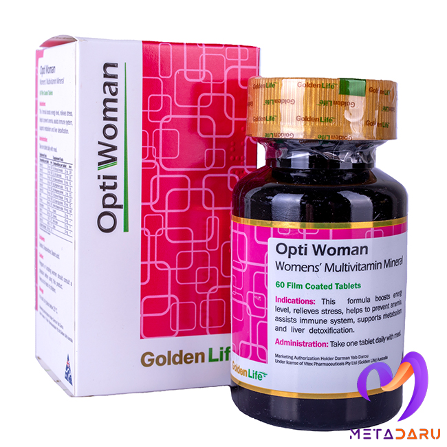 اپتی وومن(60 عددی)OPTI WOMAN 60TAB ( GOLDEN LIFE )