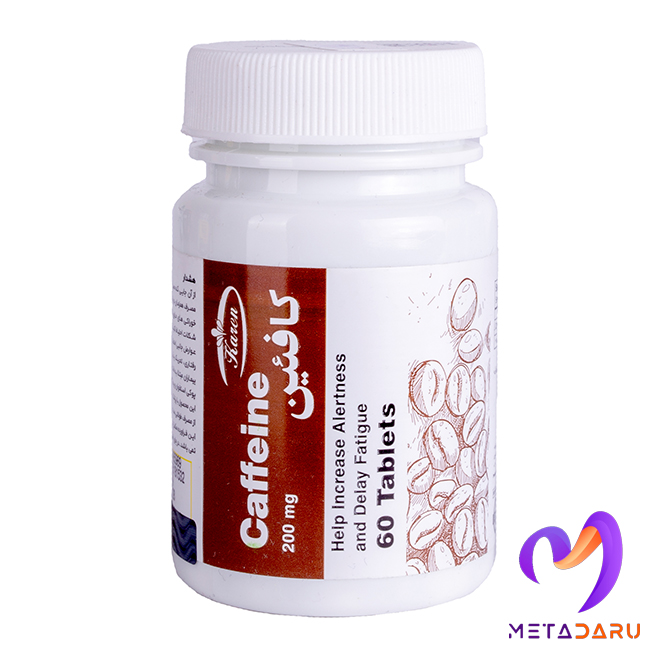 کافئین 200 میلی گرم 60 عددی CAFFEINE 200MG TAB ( FULLSTAR )