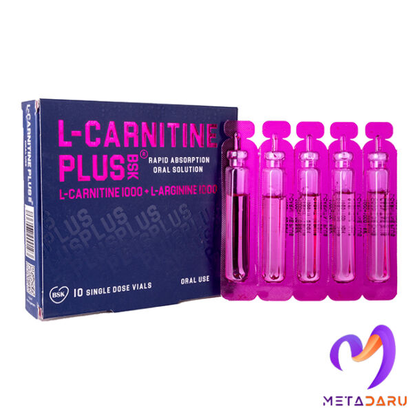 L-CARNITINE PLUS 1000MG + L-ARGININE 1000MG (BSK)