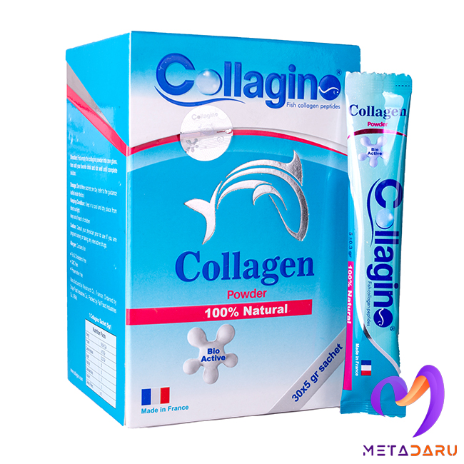 پودر کلاژن کلاژینو COLLAGINO – FISH COLLAGEN PEPTIDE SACHET