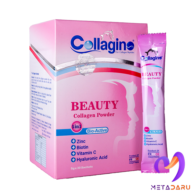 کلاژینو بیوتیCOLLAGINO – BEAUTY COLLAGEN POWDER 5 IN 1 SACHET