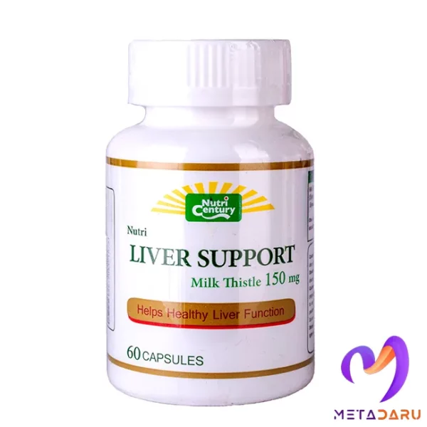 (60 عددی) LIVER SUPPORT 150MG CAP ( NUTRI CENTURY )