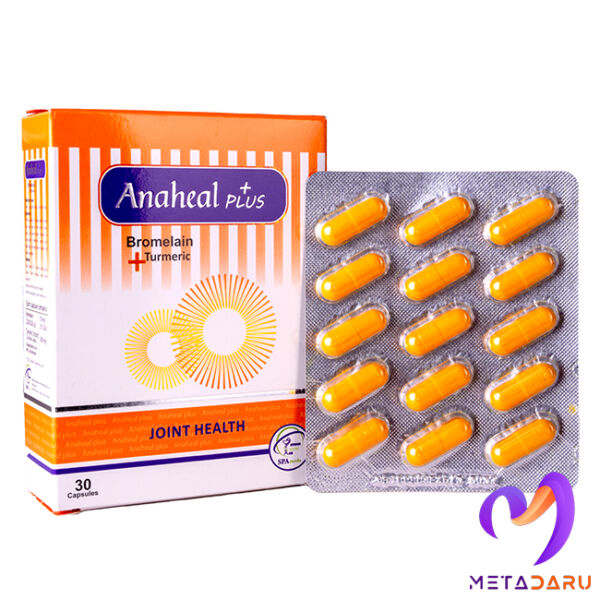 ANAHEAL PLUS - BROMELAIN+TURMERIC CAP