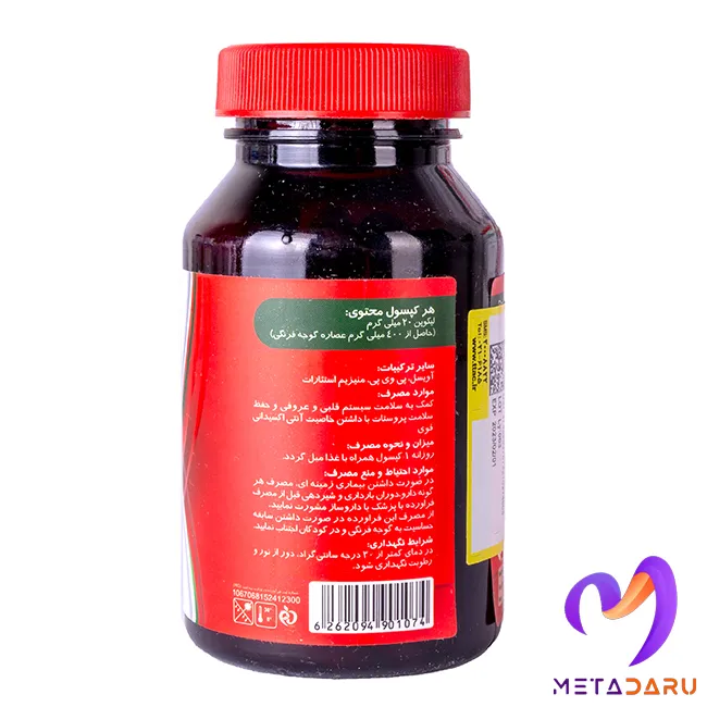 LYCOPENE 20 MG CAP ( PERARIN PARS)