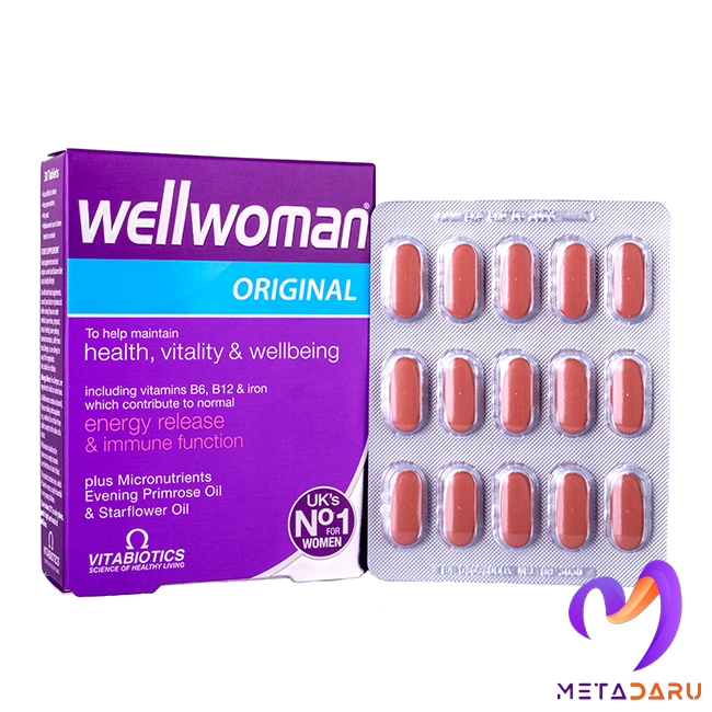 قرص ولومن اورجینالWELLWOMAN ORIGINAL (VITABIOTICS)