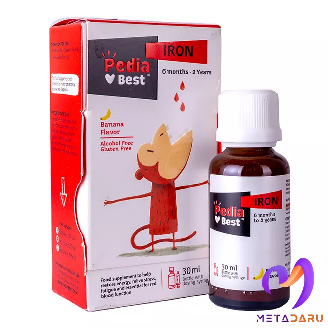 قطره خوراکی آهن پدیابست | Pedia Best Iron