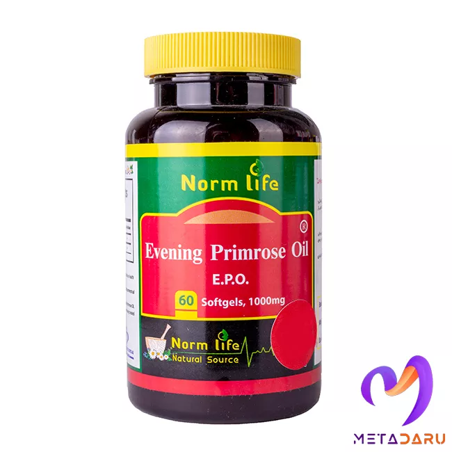 ایوینینگ پرایم رز (سافت ژل روغن گل مغربی) نورم لایف | Norm Life Evening Primrose Oil