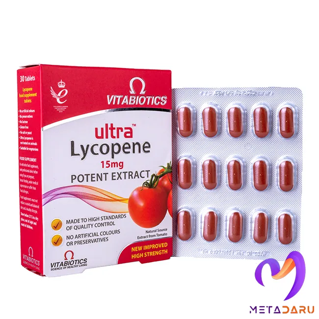 ULTRA LYCOPENE 15MG - POTENT EXTRACT TAB (VITABIOTICS)